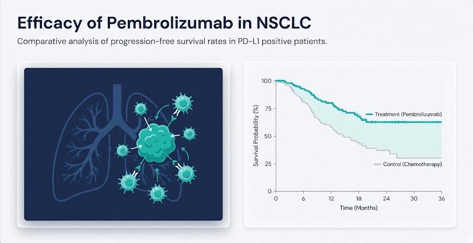 Efficacy of Pembrolizumab in NSCLC